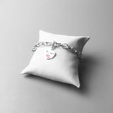 Heart Charms Pendant 925 Sterling Silver Gift For Women Girls