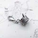 Crown Charm Pendant 925 Sterling Silver Vintage Gift For Women Men