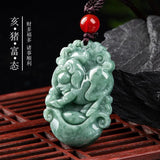 Burma Jade Oil, Zodiac Sign Green, 12 Animals