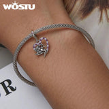 925 Silver Cupid Love Charms Bead for DIY Bracelet