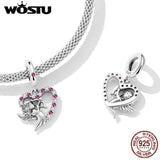 925 Silver Cupid Love Charms Bead for DIY Bracelet