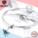 925 Silver Perfume Rose Charms DIY Jewelry Making