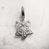 Fox Dangle Charm Pendant 925 Sterling Silver Jewelry