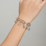 Animal Charm 925 Silver Bead Pendant for Bracelet