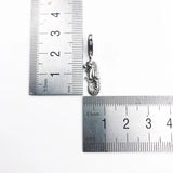 925 Sterling Silver Mermaid & Lion Merlion Charm Pendant