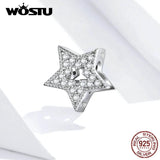 925 Sterling Silver Zirconia Charm Pendant for Bracelet DIY Jewelry