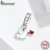 925 Silver Pigeon Lover Pendant for Bracelet