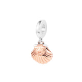 Valentine Club Sea Shell & Treated Pearl Dangle 925 Silver DIY