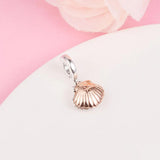 Valentine Club Sea Shell & Treated Pearl Dangle 925 Silver DIY