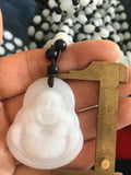 Jade GuanYin 46*34 Buddhism Pendant Necklace