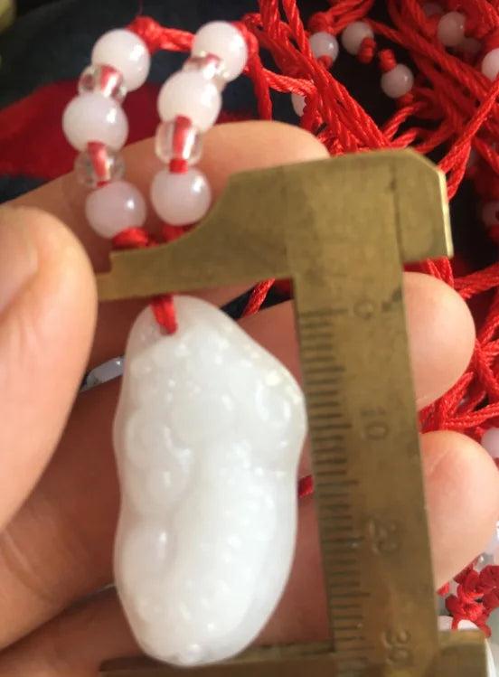 Green Yellow Light Green Jade Brave Troops Pendant Necklace