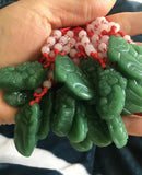 Green Yellow Light Green Jade Brave Troops Pendant Necklace