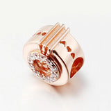 Europe Bracelet Crown Charm 925 Silver Beads