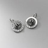 925 Silver Crown Charm Pendant for DIY Jewelry Making