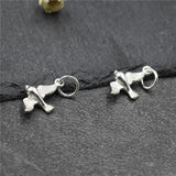 925 Sterling Silver Bird Charm for Bracelet DIY Pendant