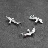 925 Sterling Silver Bird Charm for Bracelet DIY Pendant