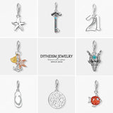Anchor Nautical Charm Pendant 925 Sterling Silver Gift For Women Girls