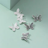 925 Silver Matte Charms Bracelets Pendants DIY Jewelry Making
