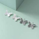 925 Silver Matte Charms Bracelets Pendants DIY Jewelry Making