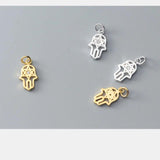 925 Silver Star Charms 12.5mm Dangle Pendants DIY Jewelry Making
