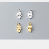 925 Silver Star Charms 12.5mm Dangle Pendants DIY Jewelry Making