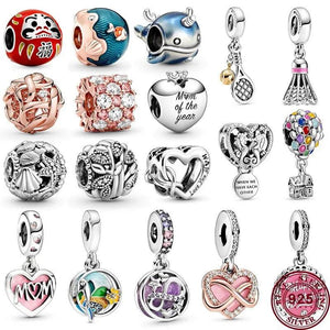 925 Silver Eternal Love Heart Ocean Bracelet