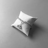 Sterling Silver Treble Clef Angel Charm Pendant