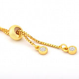 Colorful Zircon Devil's Eye Bracelet for Women