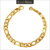 Punk Stainless Steel Chain Bracelet Unisex Jewelry