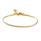 Stainless Steel Snake Chain Bracelet Adjustable