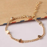 Bulk Stainless Steel Bracelet Jewelry Women Boho Bangle Heart Ring