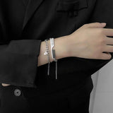 Heart Matched Bracelet for Women Men Stainless Steel Magnetic Love Bracelets