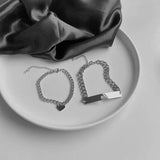 Heart Matched Bracelet for Women Men Stainless Steel Magnetic Love Bracelets