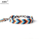 Colorful Boho Friendship Rope Bracelets with Tassels