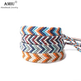 Colorful Boho Friendship Rope Bracelets with Tassels
