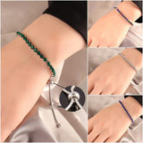 Adjustable Zircon Tennis Bracelet for Women