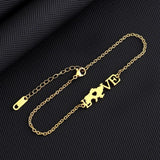 Stainless Steel Ukraine Map Bracelet Silver Hand Chain Jewelry
