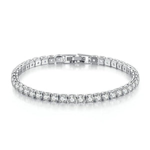 Zircon Light Bangle Chain Bracelet for Women