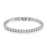 Zircon Light Bangle Chain Bracelet for Women