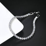 Zircon Light Bangle Chain Bracelet for Women