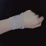 Rhinestone Bracelet Crystal Women's Necklace Accessories