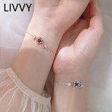 Silver Charm Dream Catcher Bracelet for Women - Adjustable Bangle