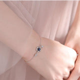 Silver Charm Dream Catcher Bracelet for Women - Adjustable Bangle