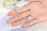 Silver Plated Star Dolphin Fish Cat Bead Bracelet Bangle Women Cuff