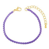 Y2K Colorful Plated Wristband Bracelet Boho Matte Dripping Oil Cuff Bangle