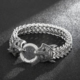 Men's Stainless Steel Double Faucet Bracelet