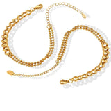 Women's Cuban Chain Bracelet - Stylish and Elegant Jewelry for Women