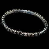 Colorful Rhinestone Stretch Bracelets for Women Bling Girl Gift Wedding Jewelry