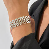 Exaggerated Cuban Chunky Chain Bracelet for Women