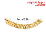 Exaggerated Cuban Chunky Chain Bracelet for Women